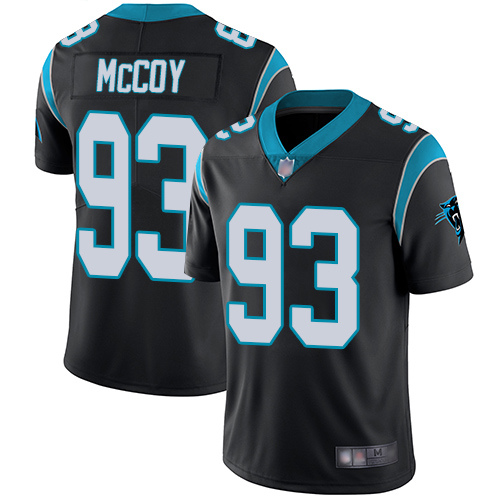 Carolina Panthers Limited Black Men Gerald McCoy Home Jersey NFL Football #93 Vapor Untouchable